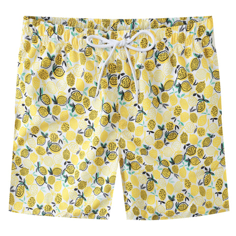 Men's Swim Trunks - Citrus