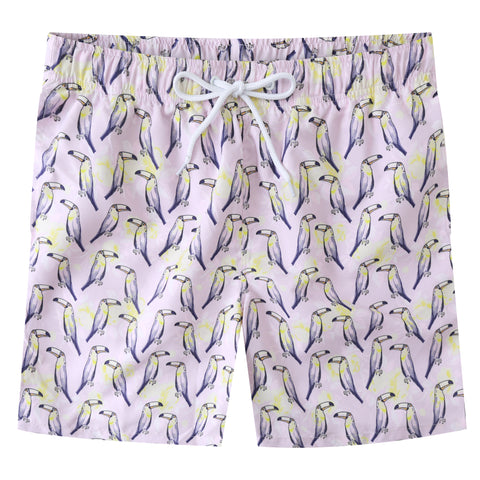 Men's Swim Trunks - Toucans